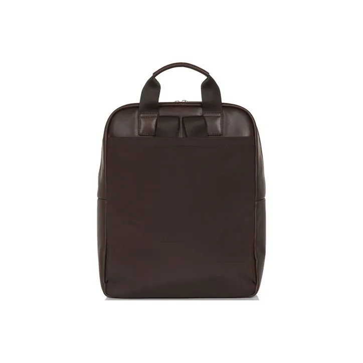 KNOMO Genuine Leather Handbag, Backpack, Backpack Regular Unisex Brown-2