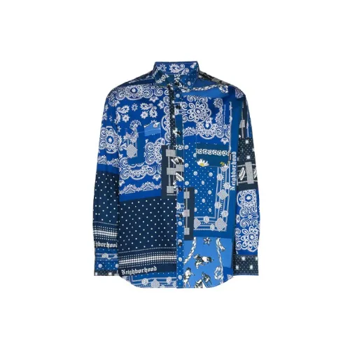 NEIGHBORHOOD Shirts Men Blue