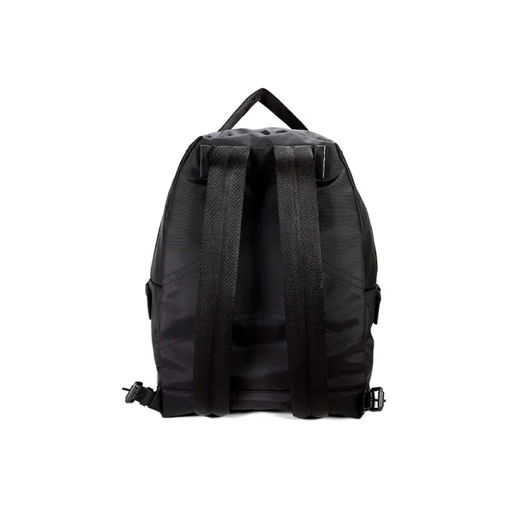 MOSCHINO Nylon Large Capacity Backpack Large Size Men's Black-1