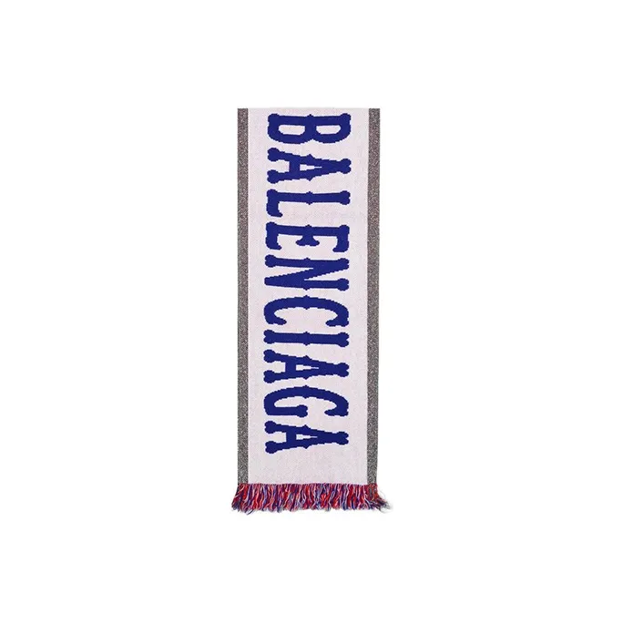 Balenciaga Wool Knit Scarves Unisex-1