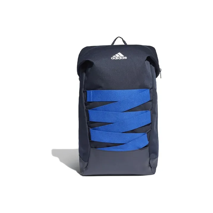 Adidas Polyester Backpack Regular Men's Legend Ink/Royal Blue/White-0