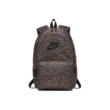 Nike Polyester Backpack Regular Unisex Leopard Print