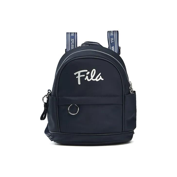 FILA Heritage Fabric Backpack Regular Women's Legend Blue-0