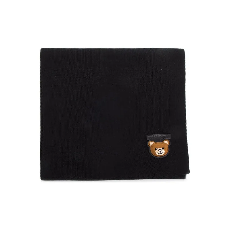 MOSCHINO Shawls Unisex Black-1