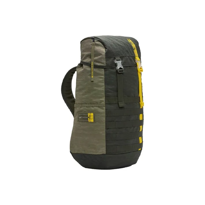 Nike Polyester Polyamide Backpack Regular Unisex Red Fir Green-1