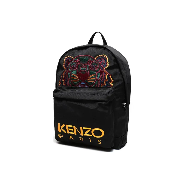 KENZO Polyester Backpack Regular Unisex Black-1