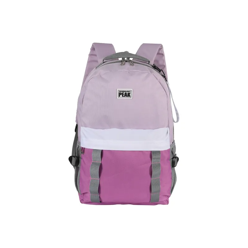 PEAK Fabric Travel Bags Backpack Regular Unisex Light Purple-0
