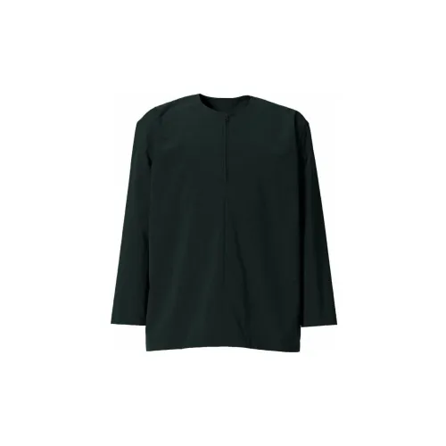 Homme Plissé Issey Miyake Shirts Men Dark Green