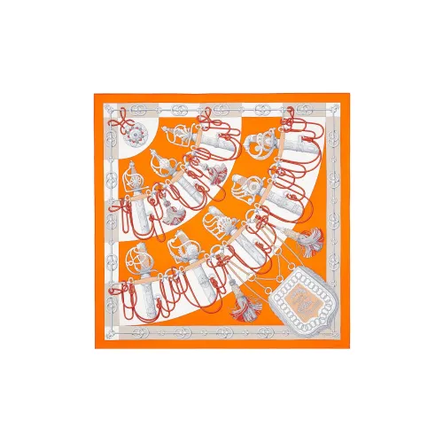 HERMES Silk Scarves Women's