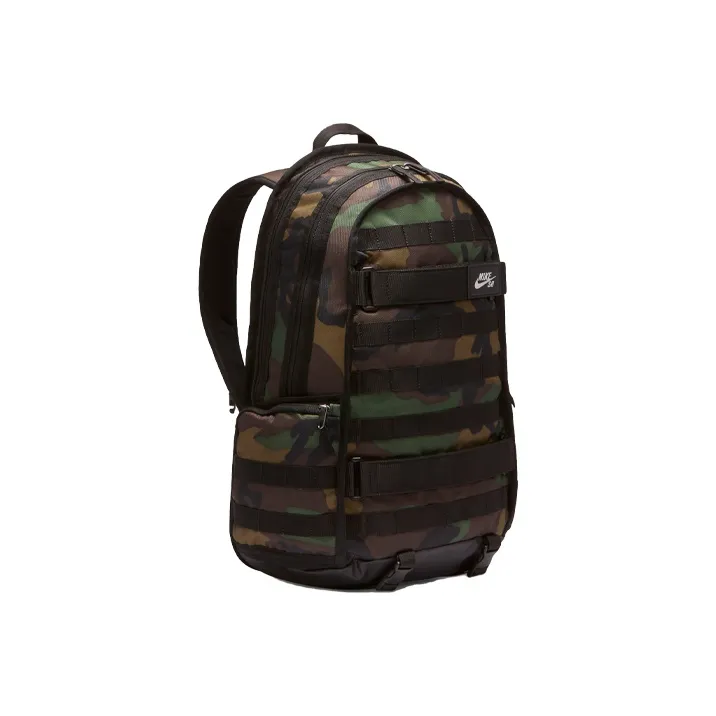 Nike Polyester Backpack Regular Unisex Camouflage-1