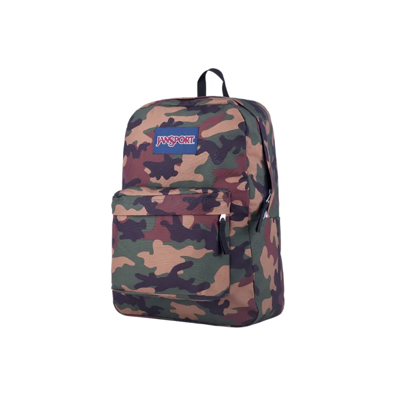JanSport Fabric Backpack Regular Unisex Marine Camouflage-1