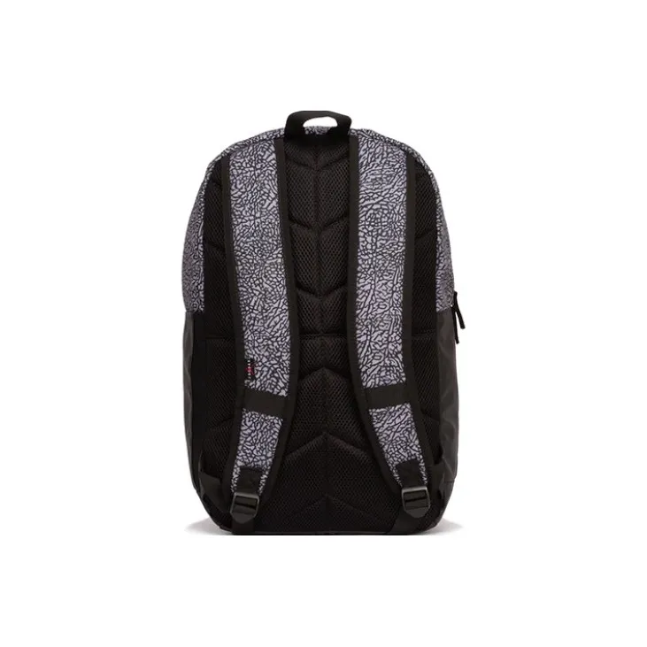 Jordan Polyester Backpack Regular Unisex Black Cement-3