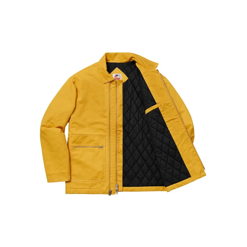 Supreme Nike Double Zip Quilted Work Jacket-2