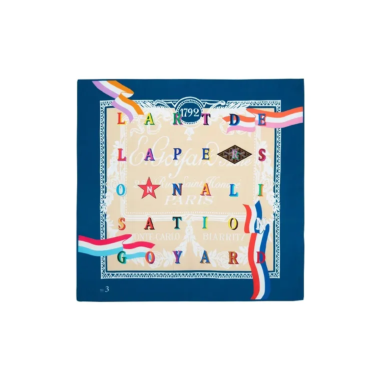 GOYARD Silk Scarves Women's-8