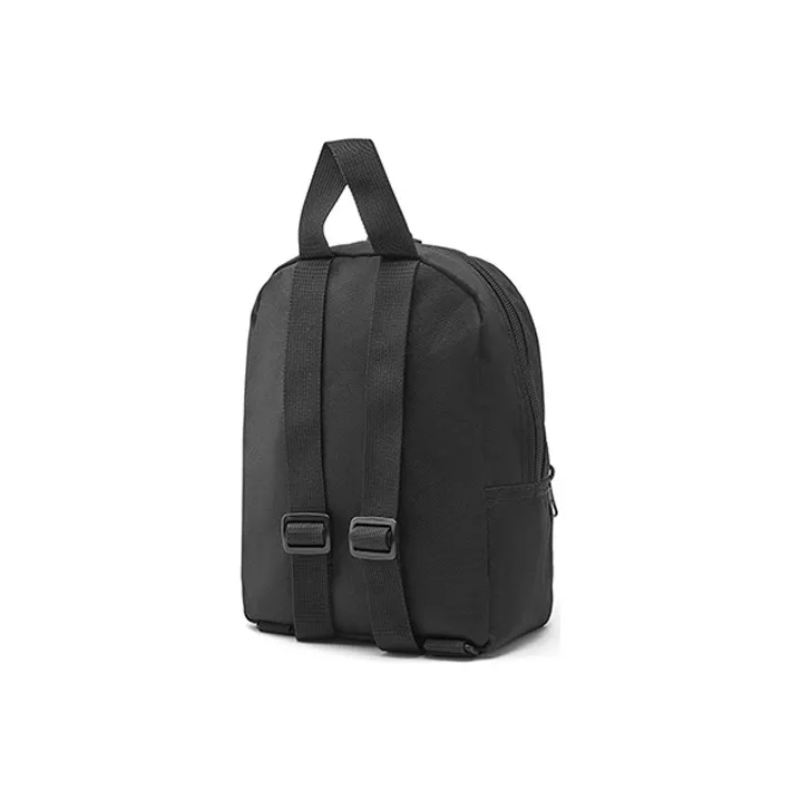 Vans Nylon Fabric Backpack Small Size Unisex Black-5