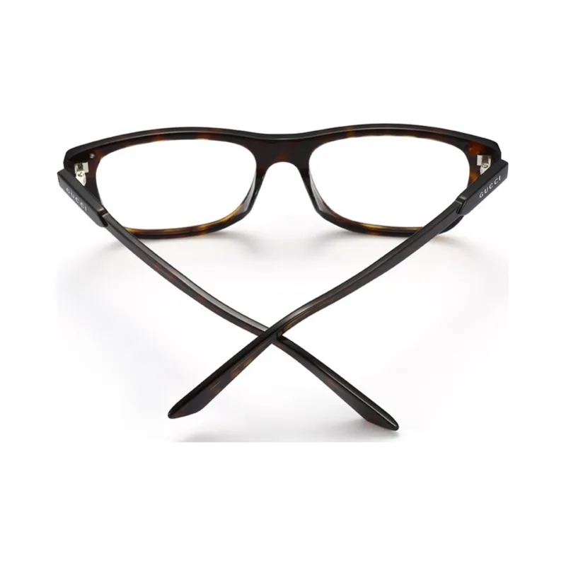 GUCCI Eyeglass Frames Unisex Tortoiseshell-3