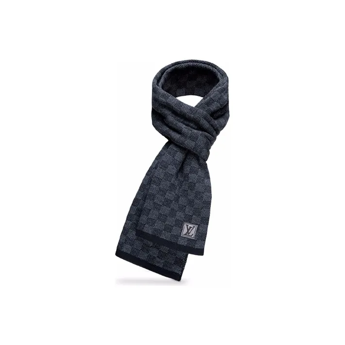 LOUIS VUITTON Wool Knit Scarves Men's-1