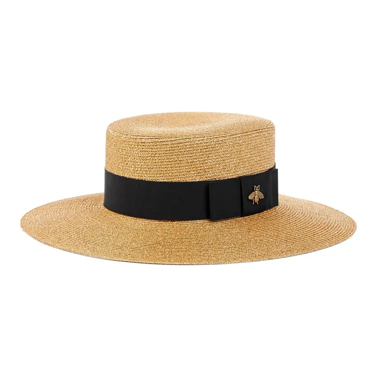 GUCCI Lamé Papier Hat-1