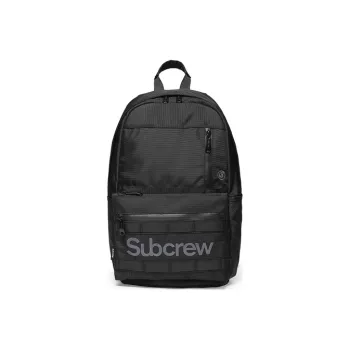Subcrew Polyester Combination Backpack Regular Unisex Black