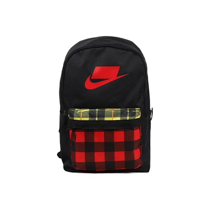 Nike Polyester Backpack Regular Unisex Red Black-1
