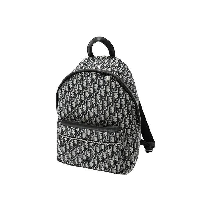 DIOR Canvas Backpack Regular Men's Beige-0