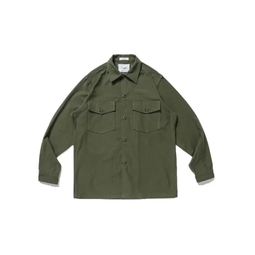 WTAPS Shirts Men Olive Green