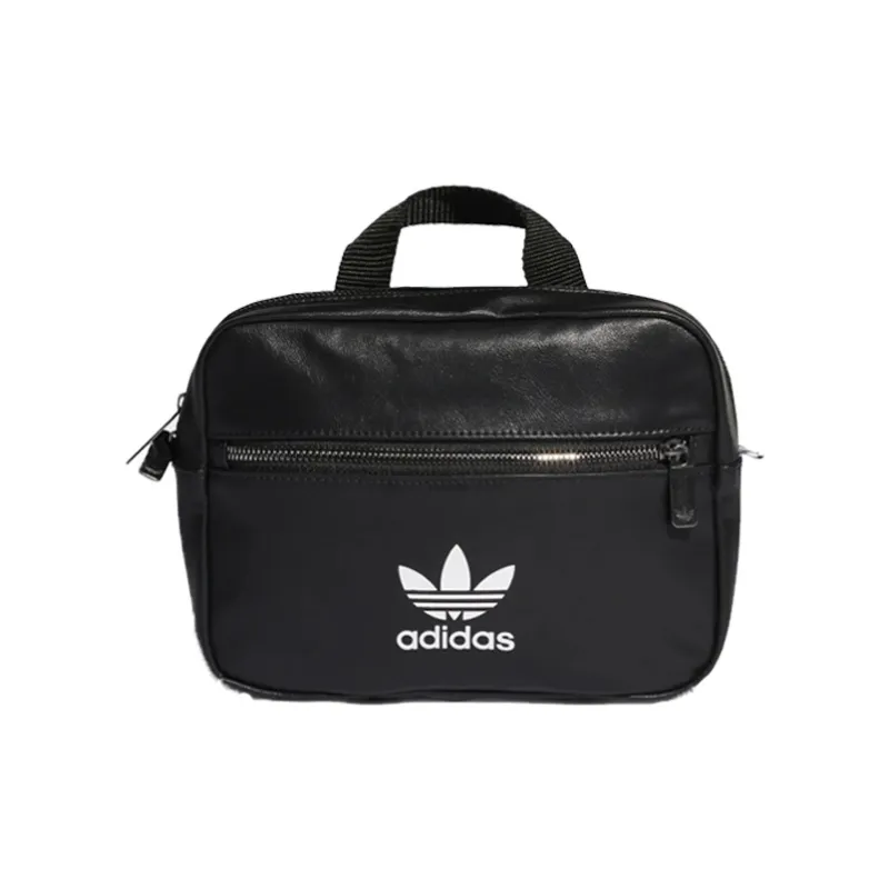 Adidas Originals Artificial Leather Handbag Backpack Mini Women's Black-0