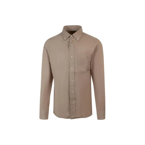 TOM FORD Shirts Men Khaki