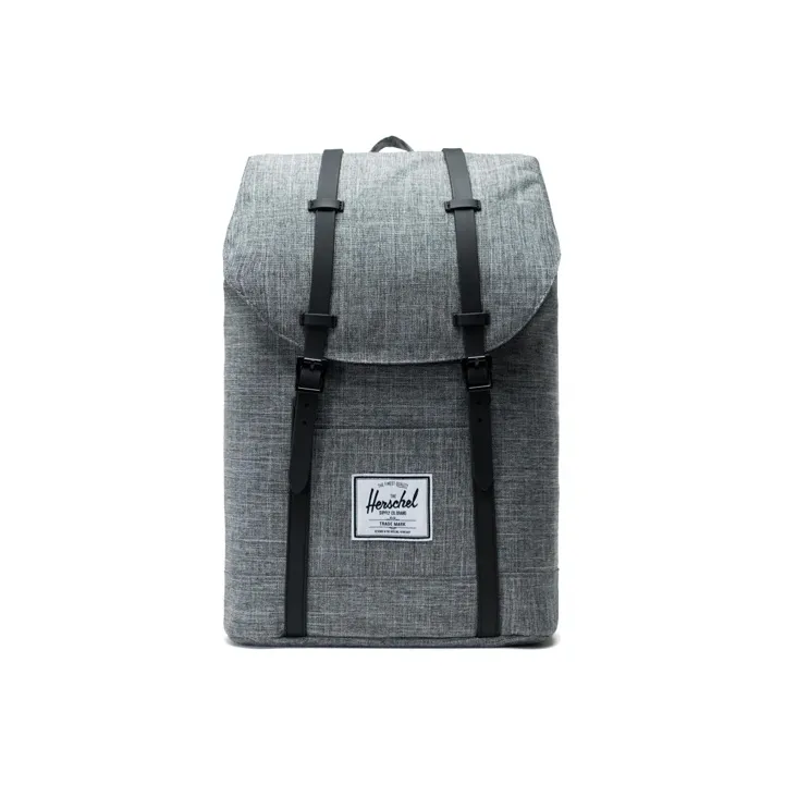 Herschel Polyester Backpack Large Size Unisex Gray-0