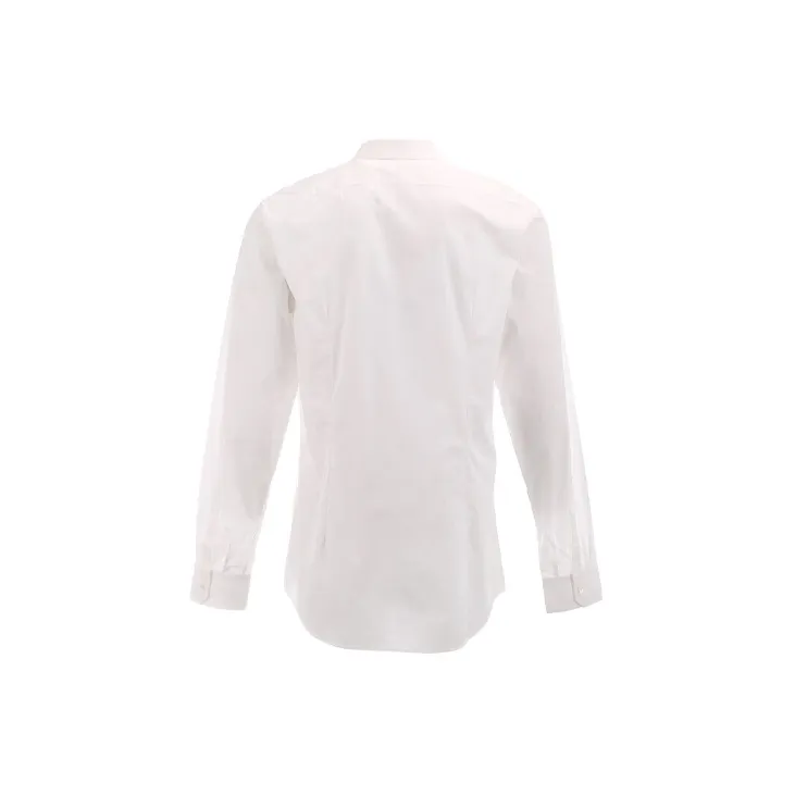 Brunello Cucinelli Long Sleeve Pleated Bib Shirt-1