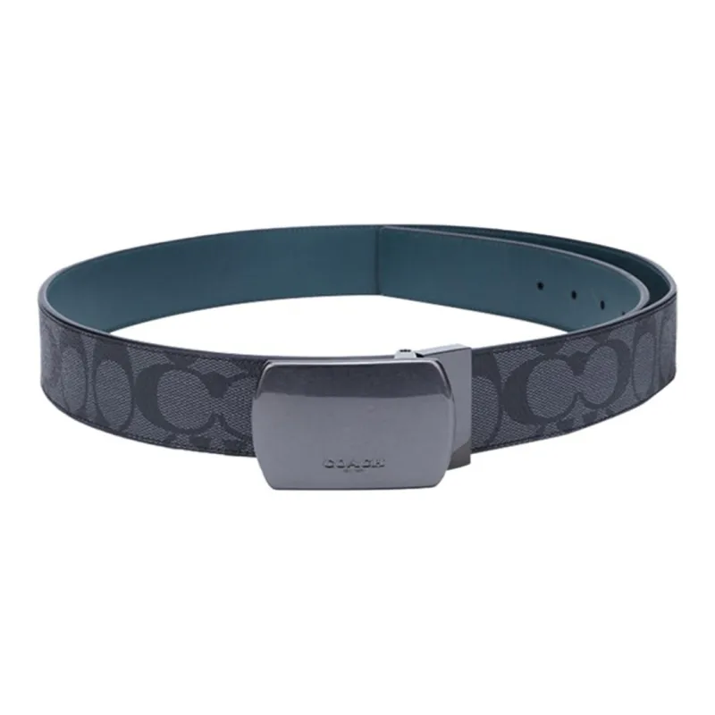 COACH Leather Belts Men-4