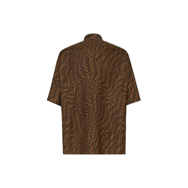 FENDI x Sarah Coleman SS21 Shirt Men's Brown-1
