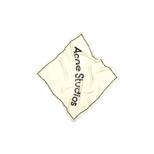 Acne Studios Silk Scarves Women's White