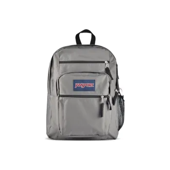 JanSport Polyester Cotton Laptop Bag Backpack Regular Unisex Gray