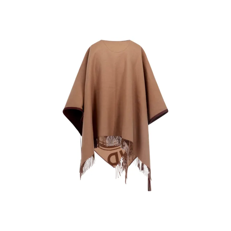 Burberry Shawls Unisex Khaki-3