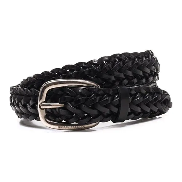 Golden Goose Houston Braided Buckle Belt-0
