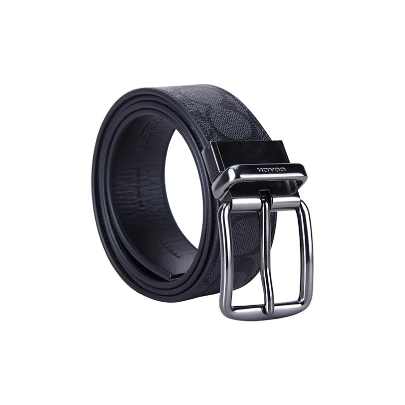 COACH Leather Belts Men-4