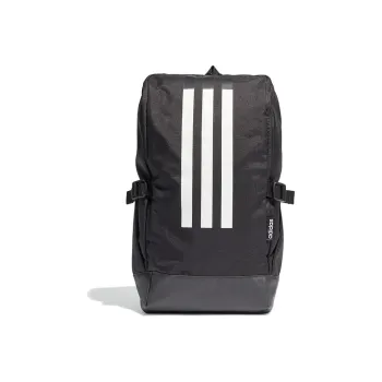 Adidas Recycled Polyester Plain Weave Fabric Backpack Regular Unisex Black