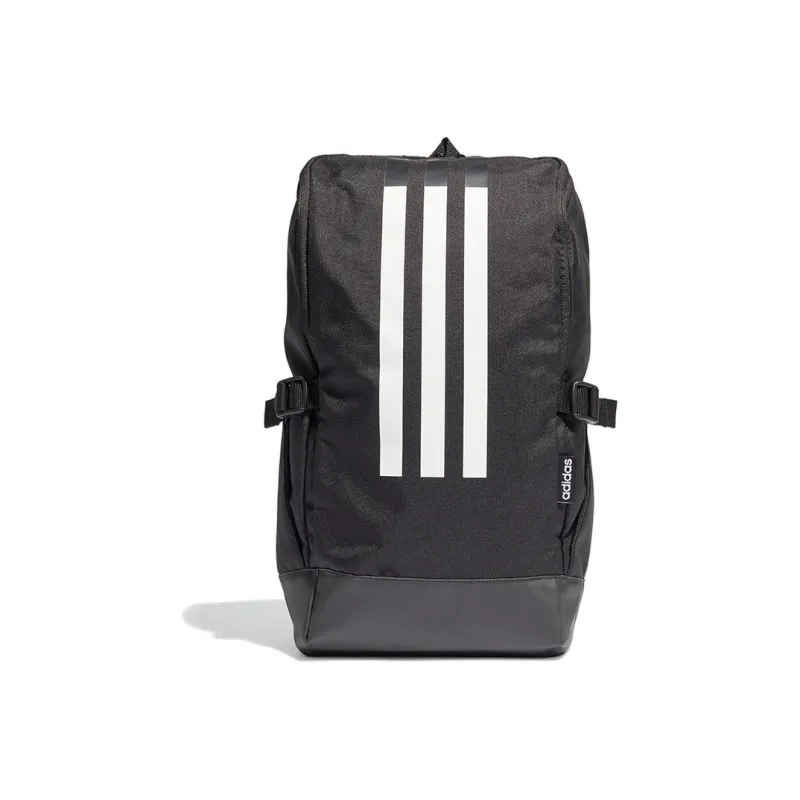 Adidas Recycled Polyester Plain Weave Fabric Backpack Regular Unisex Black-0