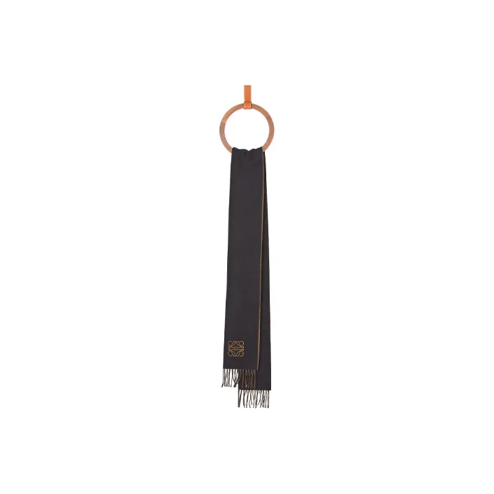 LOEWE Bicolor Anagram Scarf-1