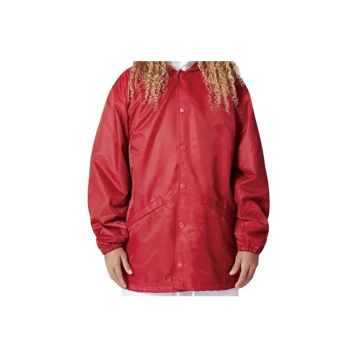 Fear Of God Essentials Graphic Hooded Coach Jacket-1