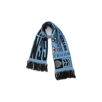 GENANX Scarves Unisex Indigo