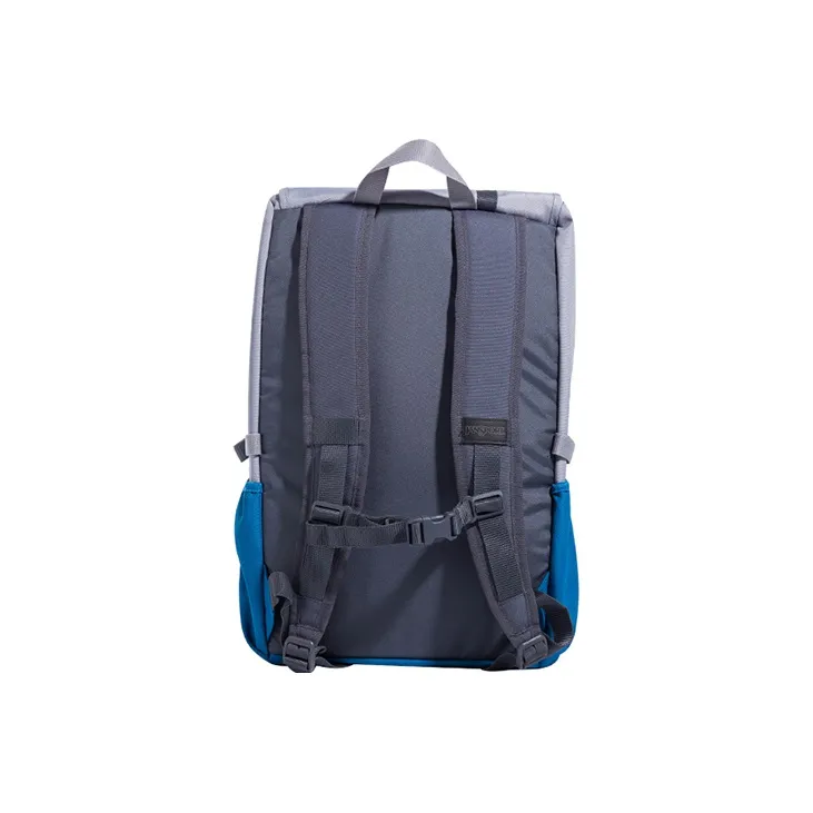 JanSport Polyester Backpack Regular Unisex 47J4 Blue Gray Multicolor-3