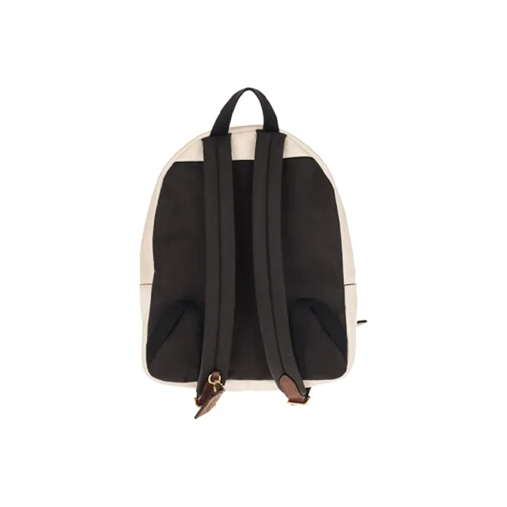 COACH Bear Collaboration Charlie Leather Backpack Large Size White-2