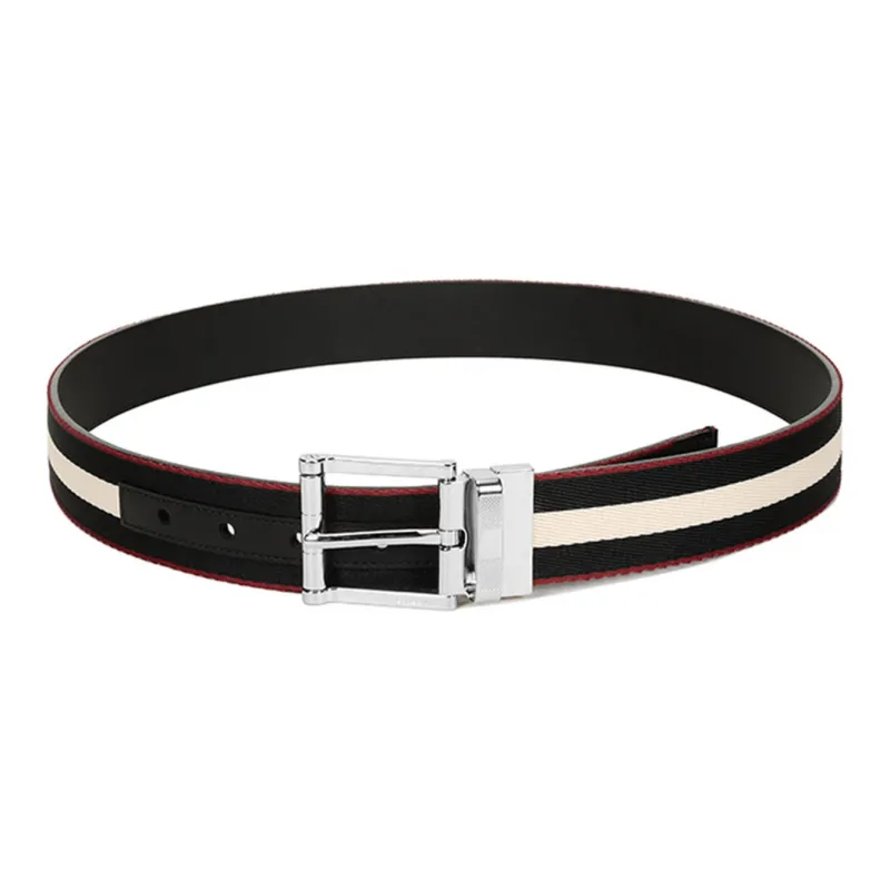 BALLY Leather Belts Men's Width 3.5cm-3