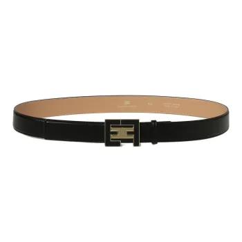 Elisabetta Franchi Logo buckle Belt