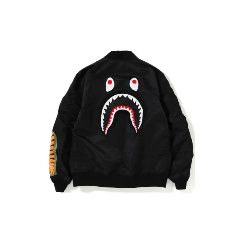 A BATHING APE Light Weight Ponr Shark MA 1-1