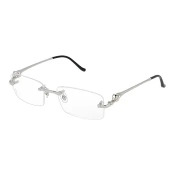Cartier Rectangular Rimless Glasses