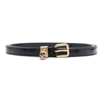 Alexander McQueen Leather Belts Accessories Men on Sale