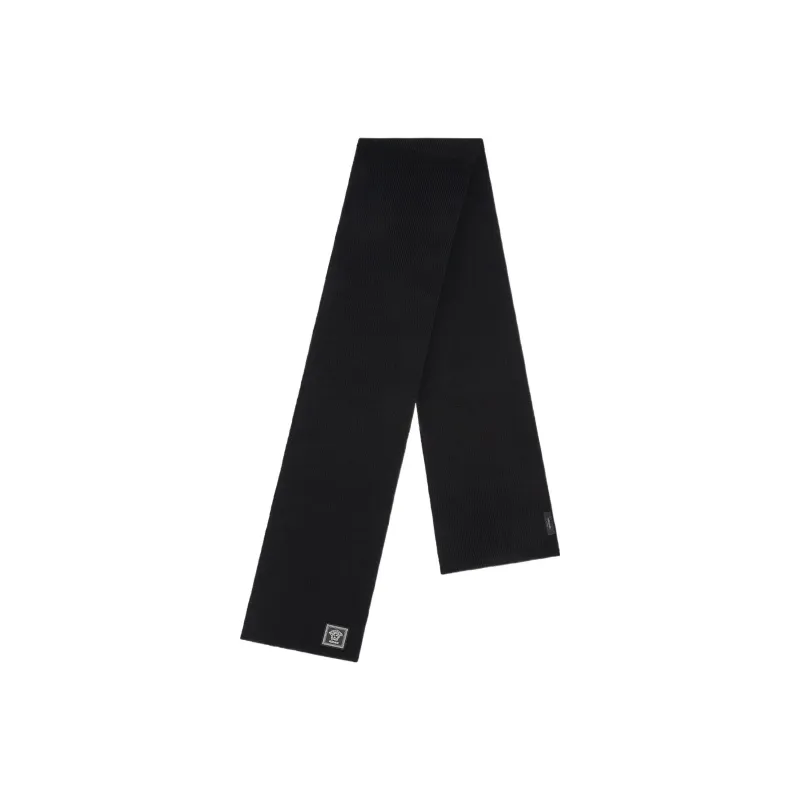 VERSACE Medusa Wool Ribbed Scarf-0